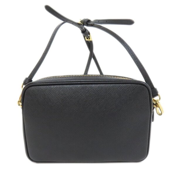 PRADA Black Saffiano Shoulder Bag - Picture 2 of 11